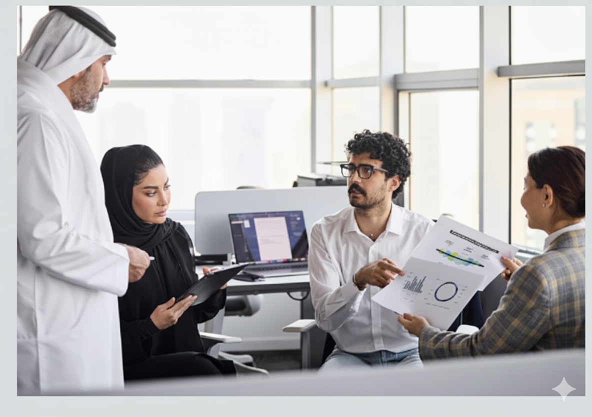 Mentor helping mentee